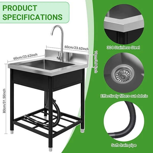 Independent Commercial Stainless Steel Sink suppliers