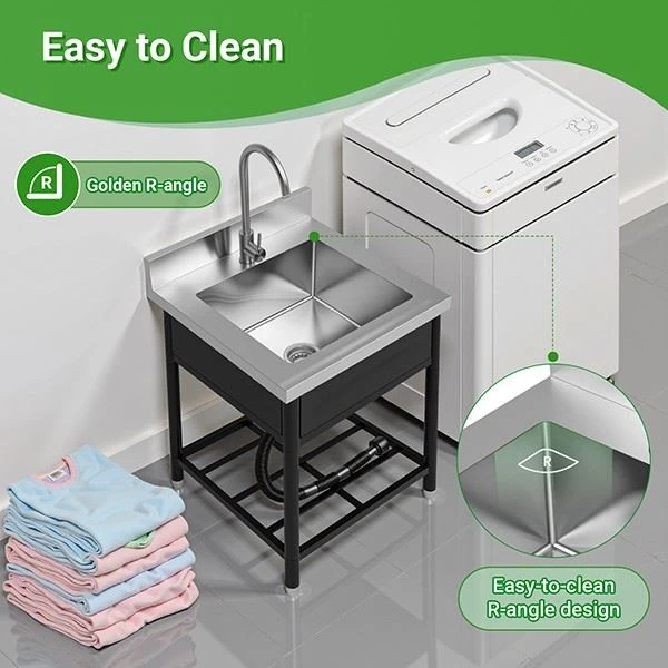 Independent Commercial Stainless Steel Sink price