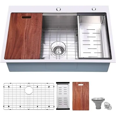 Sink Magħmul bl-idejn Stepped Sink Skutella Uniku